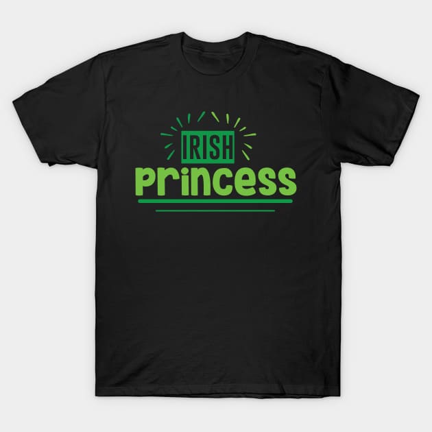 Irish Princess T-Shirt by Usea Studio